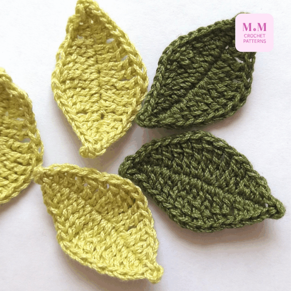 leaf crochet pattern