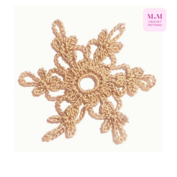 Snowflake crochet pattern free