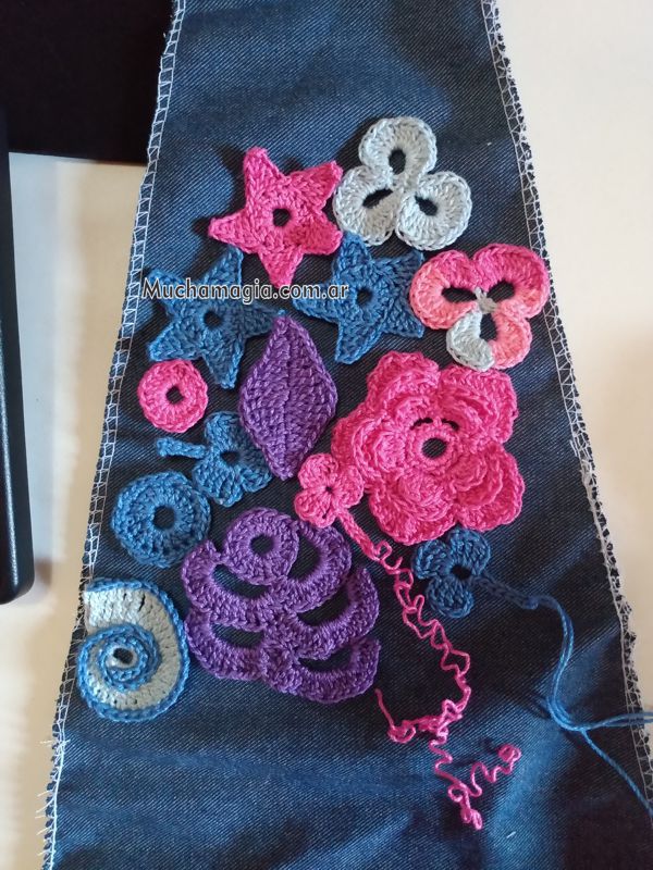 irish crochet motifs