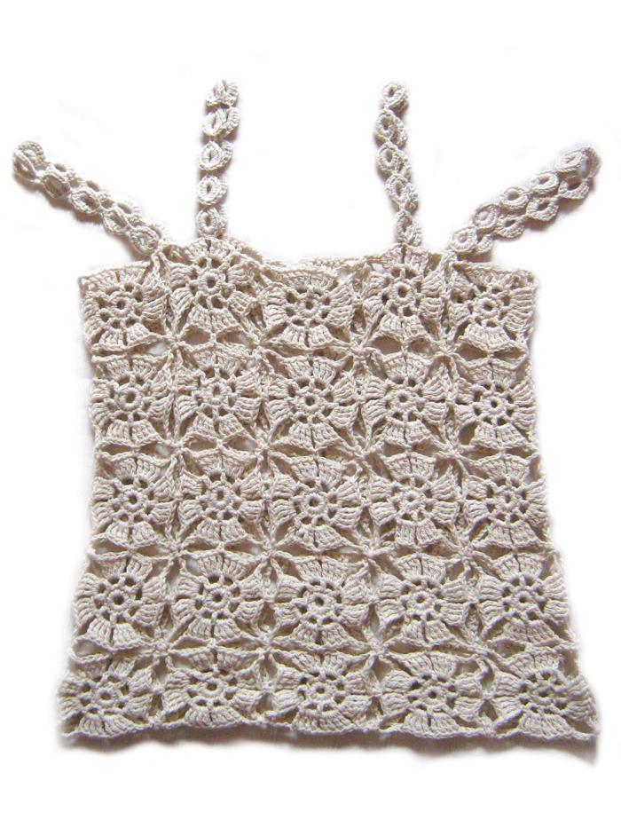 granny square crochet pattern TOP tshirt blouse tunic