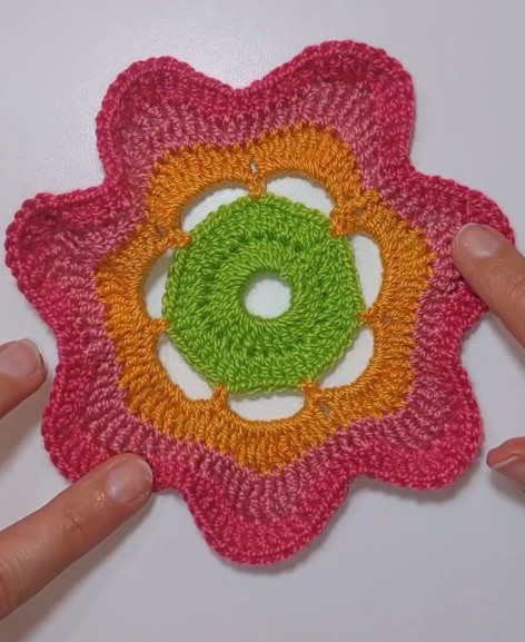 Irish flower crochet muchamagia.com.ar